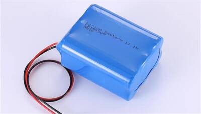 11.1v 5200mah Li-ion Pil Batarya BMS Korumalı 18650 - 1