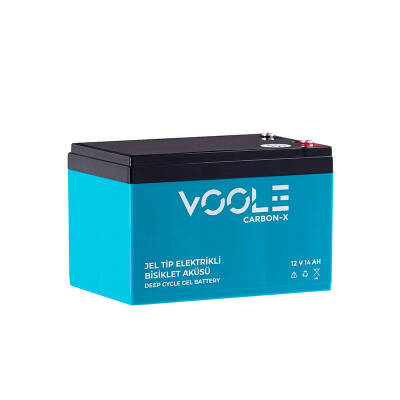 12 volt 14 Amper Jel Akü Elektrikli Bisiklet için - 1