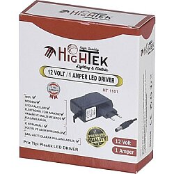 12V 1A Adaptör 5.5x2.5mm Jaklı Güç Adaptörü | Modem, Kamera ve LED Uyumlu - 3