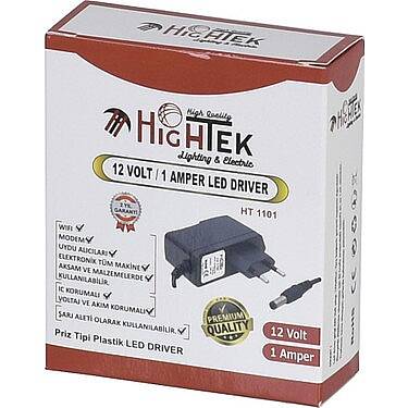12V 1A Adaptör 5.5x2.5mm Jaklı Güç Adaptörü | Modem, Kamera ve LED Uyumlu - 3