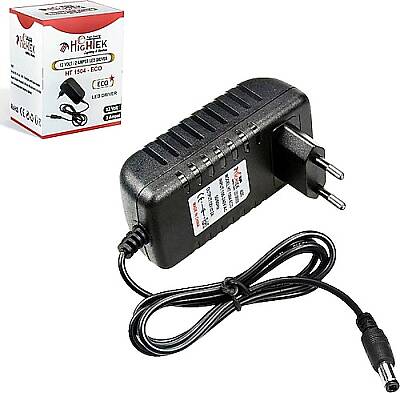 12V 2A Adaptör 5.5x2.5mm Jaklı Güç Adaptörü | Güvenli ve Stabil Enerji - 1