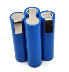 14.8v 2550mAH Li-ion 4S1P 18650 Şarjlı Pil - 1