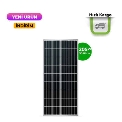 205w Mono Kristal Solar Panel - 1