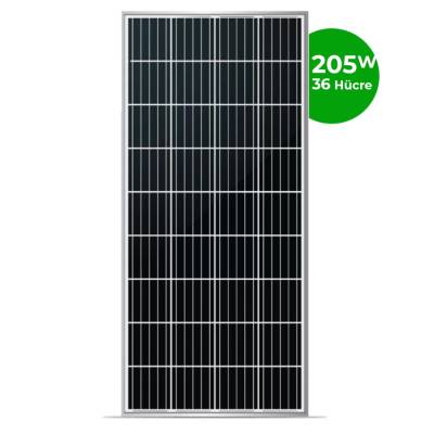 205w Mono Kristal Solar Panel - 1