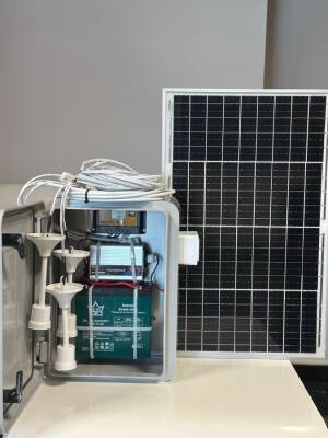 24Ah Jel Akülü Taşınabilir Güneş Enerji Sistemi 600W İnvertörlü Hobi Bahçesi Konteyner Dağ Evi Solar Set - 1