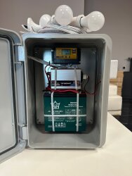 24Ah Jel Akülü Taşınabilir Güneş Enerji Sistemi 600W İnvertörlü Hobi Bahçesi Konteyner Dağ Evi Solar Set - 3