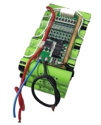 25.9v NCR18650B Pilli 10.2AH Li-ion BMS'li Şarjı Pil Grubu - bataryapil