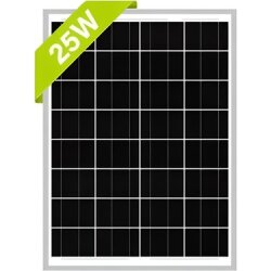 25 Watt Monokristal Güneş Paneli | Yüksek Verimli Solar Enerji Paneli - 2