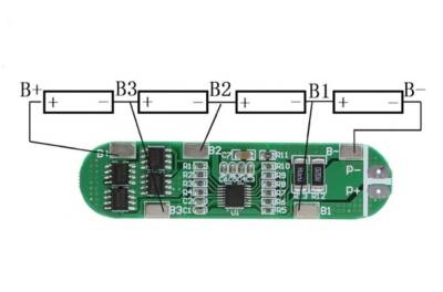 4S 12A Lityum Batarya BMS Koruma Devresi - 2