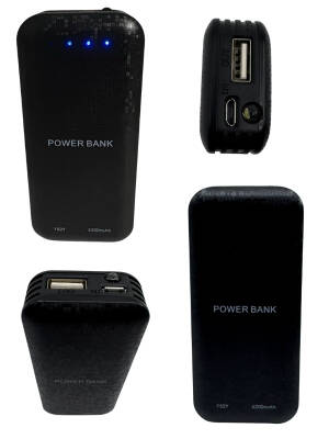 5200Mah Cep Tipi Powerbank 2.1ah Hızlı Şarj BataryaBank - 1