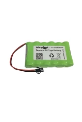 7.2v 2700mah Siyah Soketli Oyuncak Araba Pili - BataryaBank