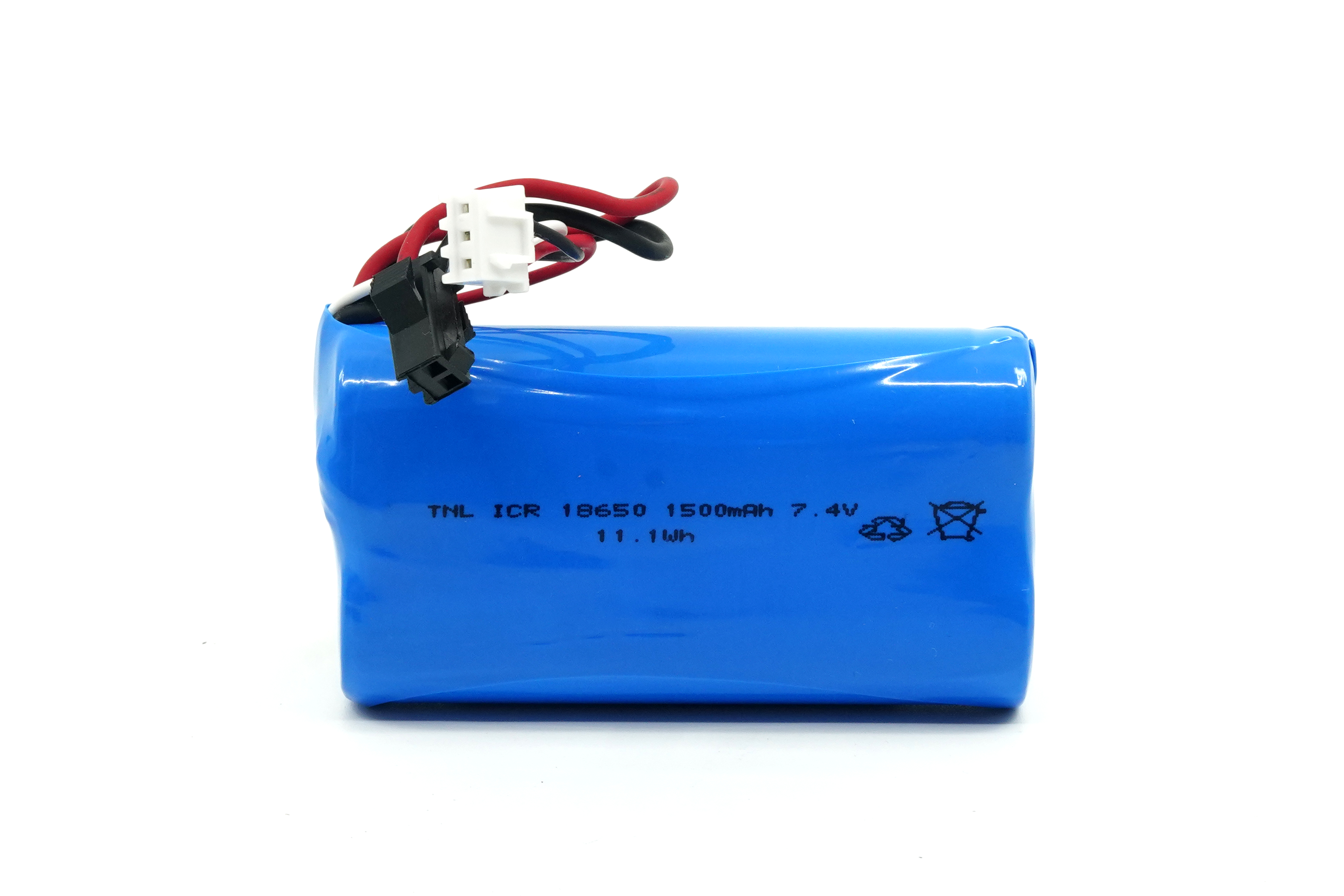 7.4V 1500mAh Siyah Soketli ve Balans Soketli Helikopter Pili - 2