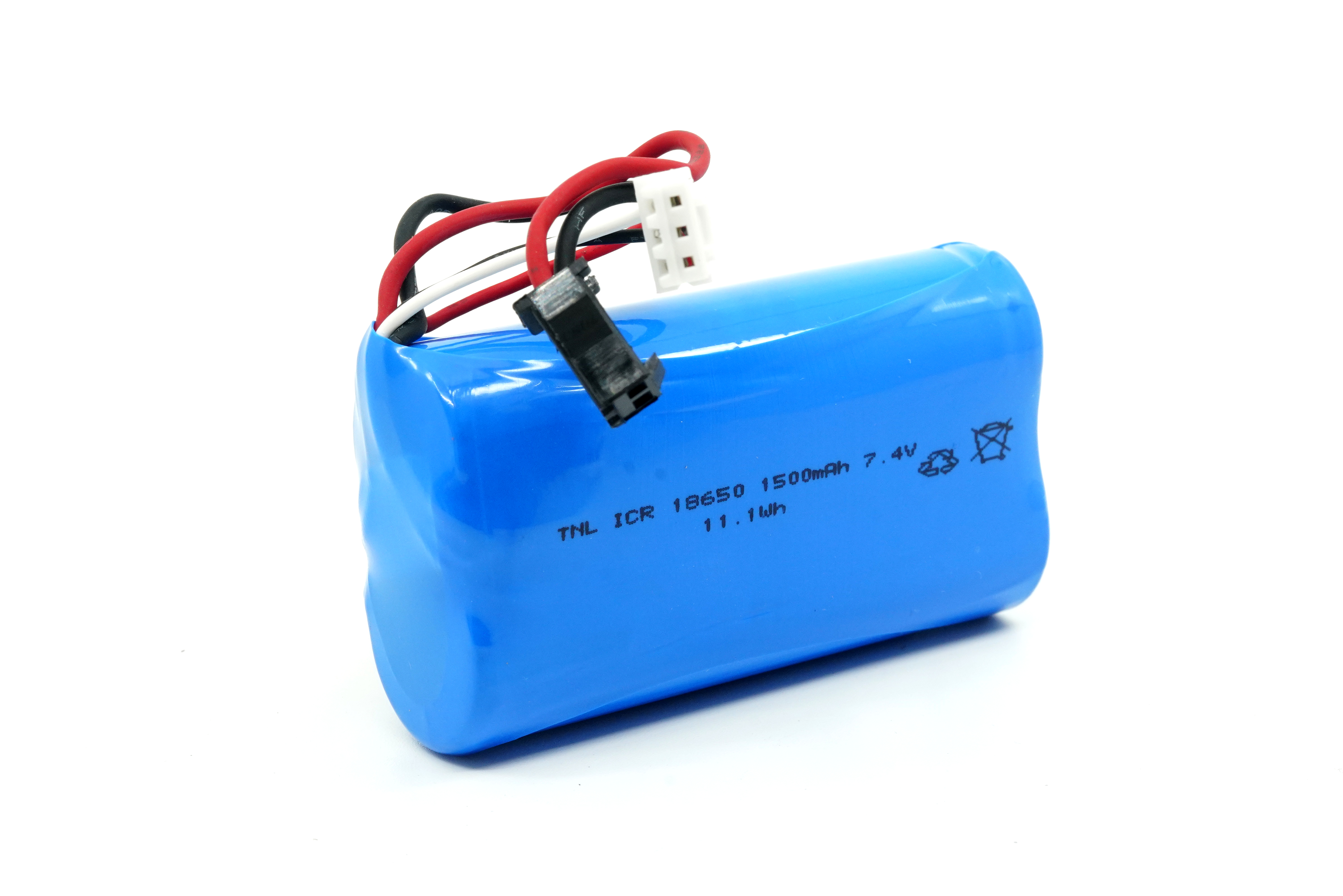 7.4V 1500mAh Siyah Soketli ve Balans Soketli Helikopter Pili - 3