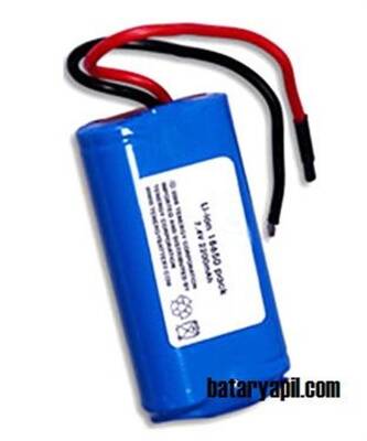 TNL 7.4v 2600mAH Li-ion PCB'li 18650 Şarjlı Pil - 1