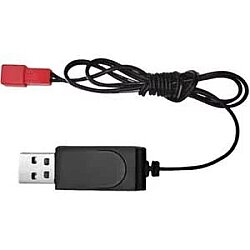 7.4V JST USB Pil Şarj Cihazı Kırmızı Soket 2S Li-ion Şarj Kablosu - BataryaBank