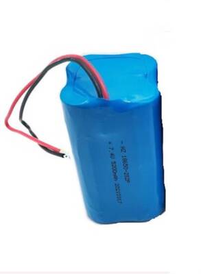 7.4V Şarj Edilebilir Pil Paketi 2s2p 18650 5200mAh Li-ion Piller - 1