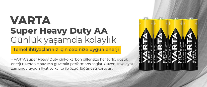 VARTA SUPER HEAVY DUTY AA