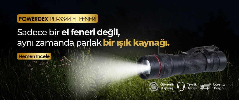 POWERDEX PD-3344 EL FENERİ (1)