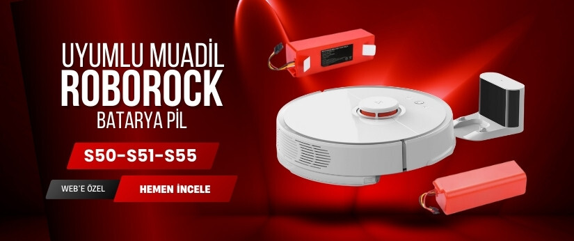 ROBOROCK UYUMLU MUADİL BATARYA PİL (1)