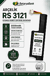 Arçelik RS 3121 Uyumlu Robot Süpürge Bataryası 10.8V / 11.1V 2500mAh Şarj Edilebilir Li-ion Pil - BataryaBank
