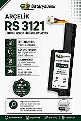 Arçelik RS 3121 Uyumlu Robot Süpürge Bataryası 10.8V / 11.1V 3500mAh Li-ion Şarj Edilebilir Yüksek Kapasiteli Pil - BataryaBank