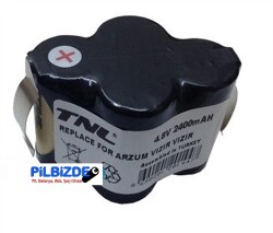 Arzum Vızır Vızır Serisi Uyumlu 4.8v 2.4Ah Şarjlı Süpürge Pili - Arzum