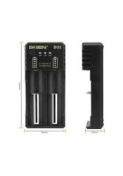 Basen BO-2 Akıllı Pil Şarj Cihazı 3.7V Li-ion ve 1.2V Ni-MH Uyumlu Çoklu Şarj Aleti - 2