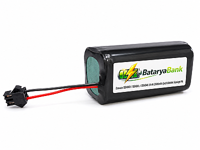 BataryaBank Ecovacs CEN360 / CEN361 / CEN546 Uyumlu Şarj Edilebilir Robot Süpürge Bataryası 14.4V 2600mAh Li-ion - 2