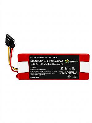 BataryaBank Roborock S7 Serisi Uyumlu Robot Süpürge Bataryası 14.4V 6500mAh Li-ion (S7 / S7+ / S7 Plus / S7 Sonic / S7 MaxV / S7 MaxV Ultra / S7 Max Ultra / S7 Pro / S7 Pro Ultra) - 2
