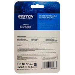 Beston AAA 1.5v USB'den TYPE-C'ye 4lü Şarjlı Li-ion Pil - 2