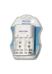 Beston BST-C802 Pil Şarj Cihazı Üçlü 9v/aa/aaa Ni-mh Ni-cd - Beston