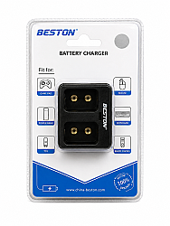 Beston M-7005 2'li USB 9V Pil Şarj Aleti | Hızlı ve Güvenli Şarj - Beston