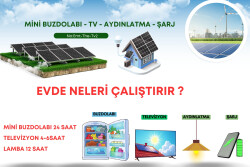 Buzdolabı ve Televizyon Gibi Eşyaları Çalıştıran Enerji Kaynağı - 2