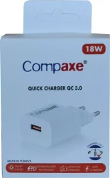 18W 3.0A Hızlı Şarj Adaptörü QC3.0 USB-A - 1