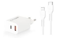 Compaxe Type-C ve USB Girişli + Type-C Lightning Şarj Kablolu Set CTA-350TI - 1