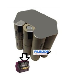 Dewalt DE0240 24v Batarya için 2400mAH Pil Değişim Grubu - Dewalt