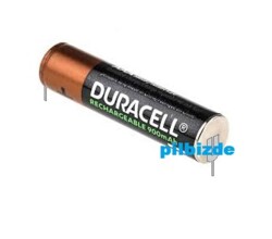 Duracell 1.2v 900mAH AAA İnce Pilli İğne Ayak Puntalı Traş Makinesi Pili - Duracell