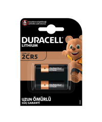 Duracell 245 2CR5 6V Lityum Foto Pili Tekli Blister - Duracell