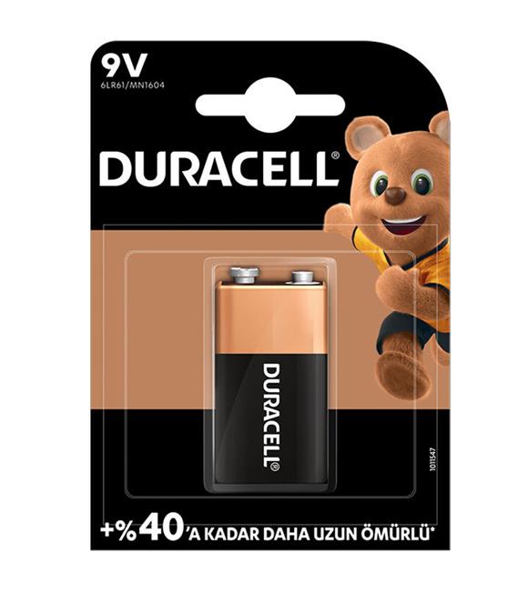 Duracell 9v Alkaline Kare Pil - Duracell