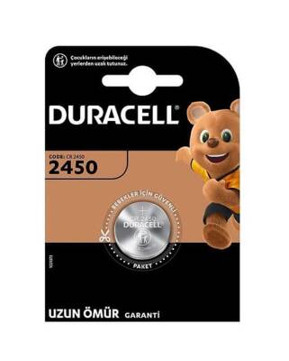 Duracell CR2450 3V Lityum Para Pil Tekli Blister - 1