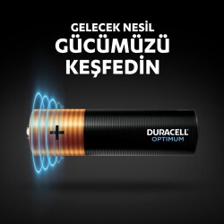 Duracell Optimum AA Alkalin Kalem Pil 4lü Blister - 4