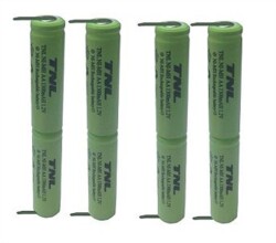 Electrolux Unirapido 9.6v 1300mAH Şarjlı Süpürge için TNL NiMH Pil - Electrolux