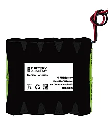 Elmaslar Aspiratör Uyumlu 12V 3000mAh Ni-MH Medikal Batarya - Pilgross