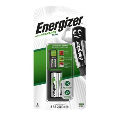 Energizer 2xAA 2000mAh Mini Pil Şarj Cihazı - 1