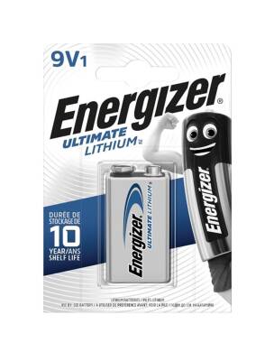 Energizer Ultimate Lityum 9V Şarj Olmayan Pil Tekli Blister Ambalaj - 1