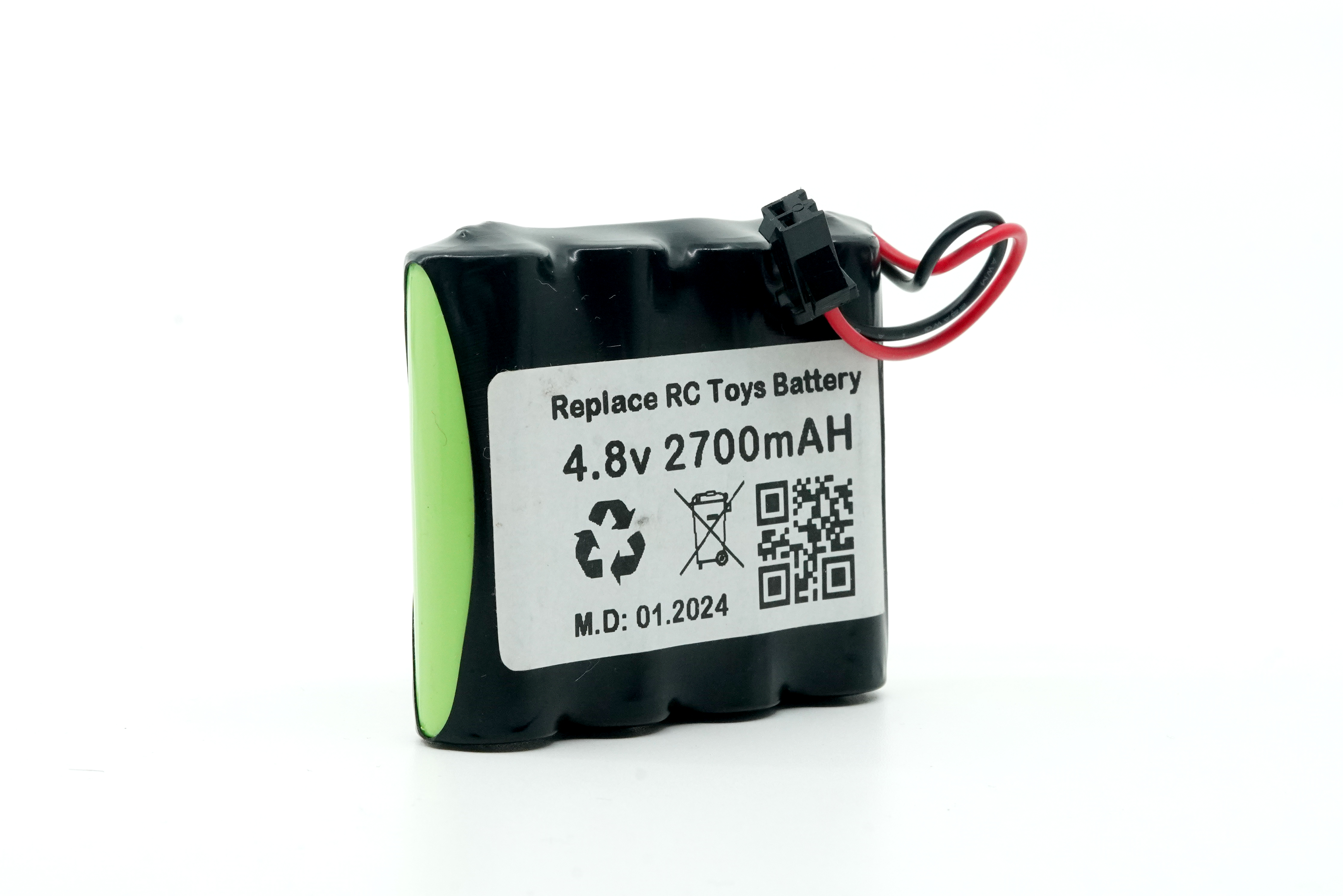 Eufy Rastar 4.8V 2700MAH Oyuncak Araba Bataryası Siyah Soket - 3