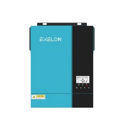 Exelon 1kW 1000W HV MPPT Akıllı Tam Sinüs İnvertör | 40–500V PV Girişli Solar İnverter - 1