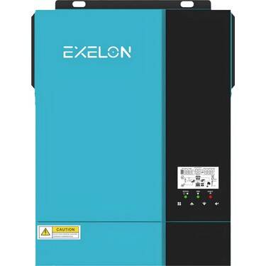 Exelon 1kW 1000W HV MPPT Akıllı Tam Sinüs İnvertör | 40–500V PV Girişli Solar İnverter - 3