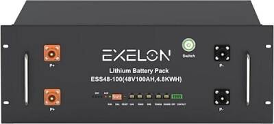 Exelon 48V 100Ah Lityum Batarya – Deep Cycle, Off-Grid ve Solar Sistemler - 2