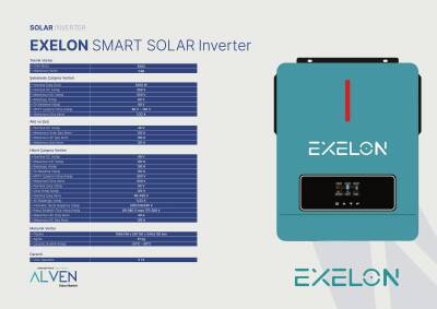  Exelon 48V 6.2kW MPPT Tam Sinüs Akıllı İnverter - 3